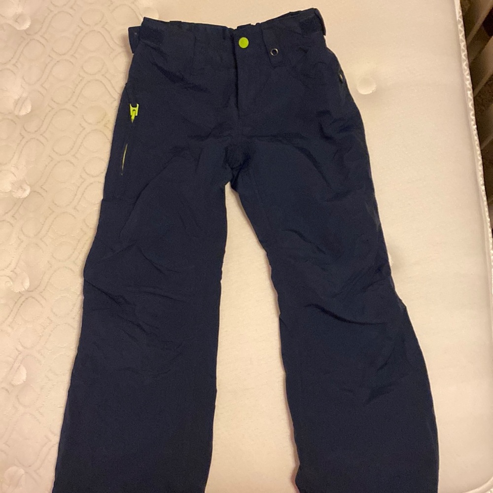Burton XS 5/6 navy blue snowboard pants